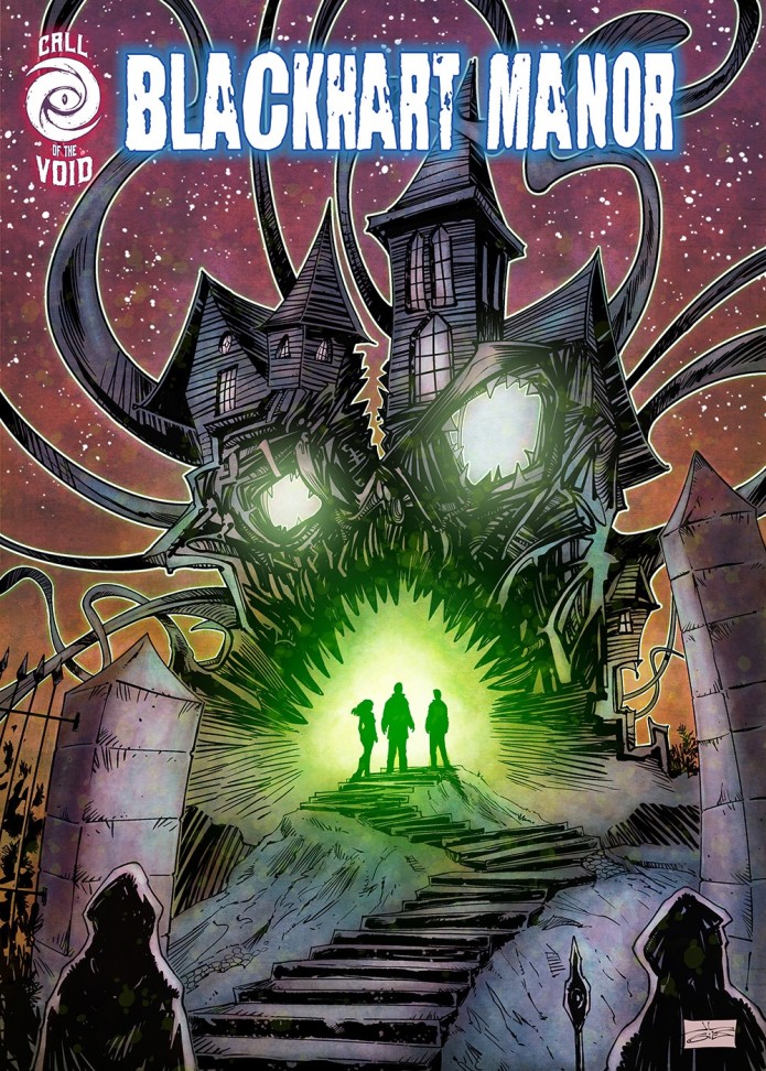 BLACKHART MANOR - A 'Lovecraftian' horror-zine