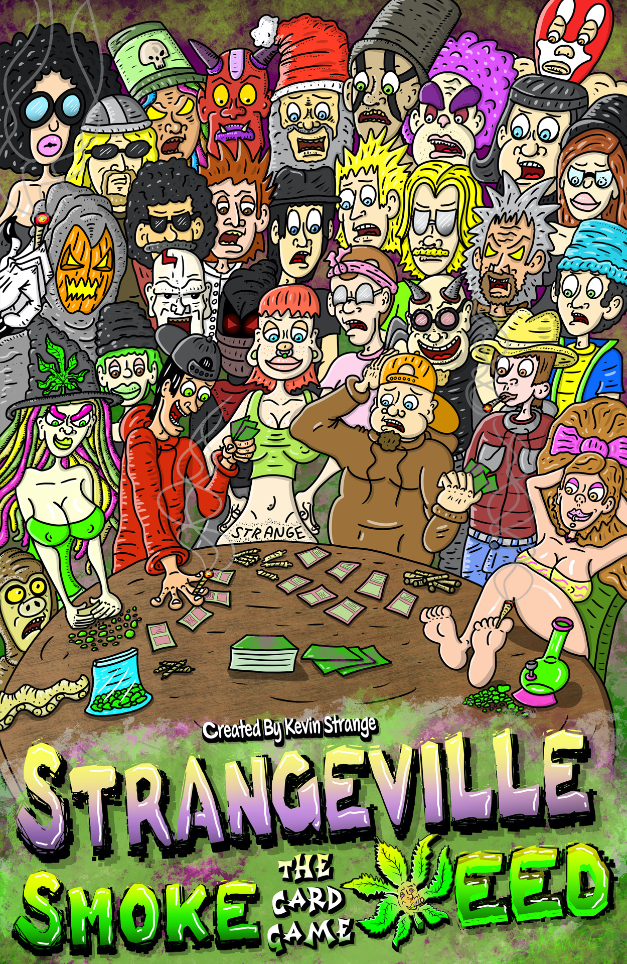 Strangeville Smoke Weed: The Card Game