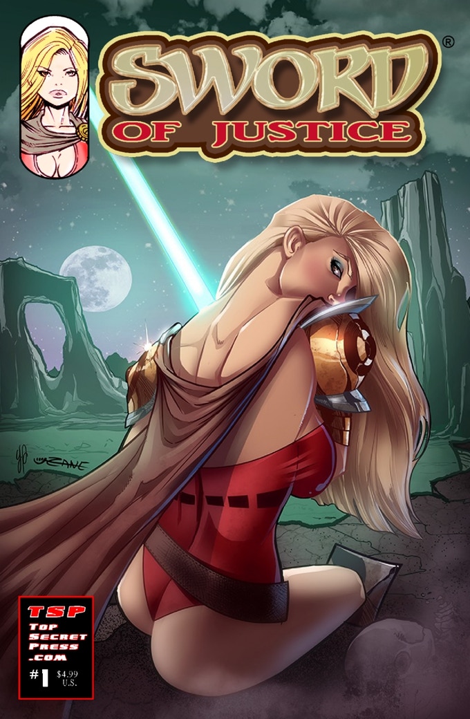 Sword of Justice #1 by Silvio Spotti / Top Secret Press