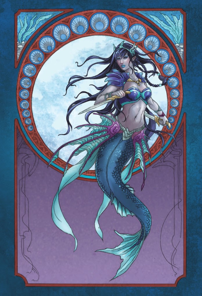 THE MERMAIDS COMIC BOOK